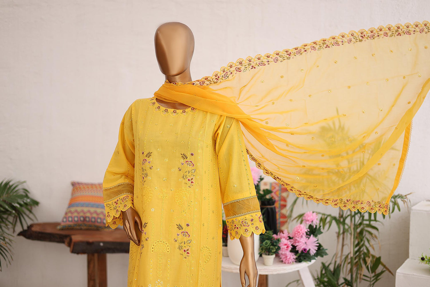 Ready To Wear Printed 3~Piece