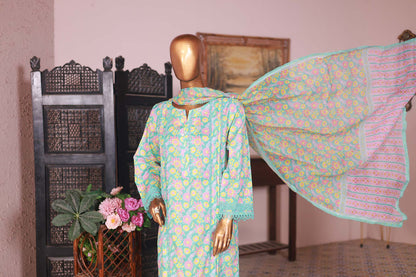 03 PC Stitch - TURQUISE - SHIRT - EMBROIDERED