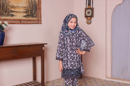 03 PC Stitch - VOILET - SHIRT - EMBROIDERED