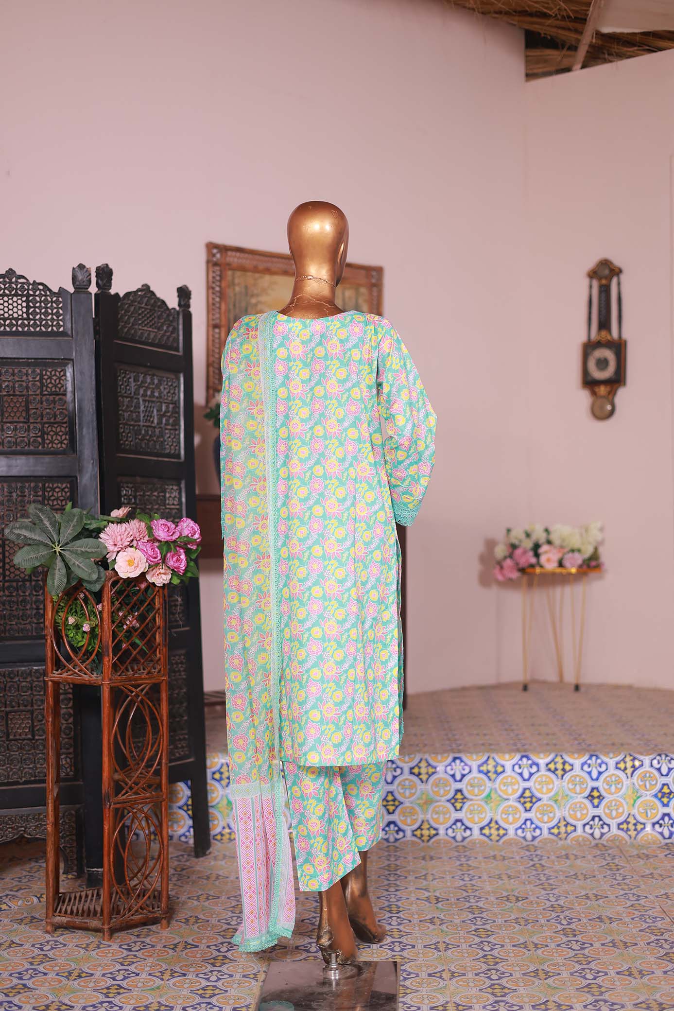 03 PC Stitch - TURQUISE - SHIRT - EMBROIDERED