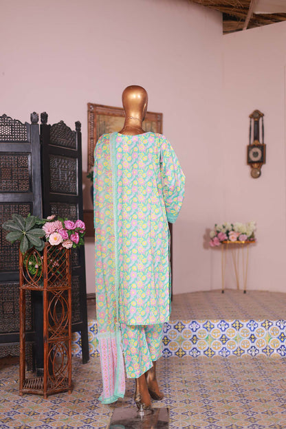 03 PC Stitch - TURQUISE - SHIRT - EMBROIDERED